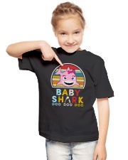 Vintage Babygirl shark doo Youth T-Shirt lifestyle-youth-tshirt-front-2