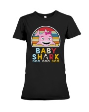 Vintage Babygirl shark doo Premium Fit Ladies Tee tile