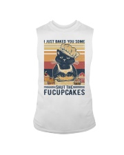I Just Baked You Some Shut ThFucupcake Black Cat Sleeveless Tee tile