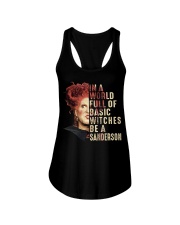 In A World Full Of Basic Witches Be A Sanderson Ladies Flowy Tank tile