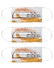 most wonderful time of the year Cloth Face Mask - 3 Pack front