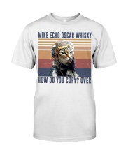 Mike Echo Oscar Whiskey Classic T-Shirt front