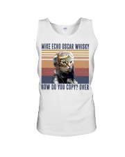 Mike Echo Oscar Whiskey Unisex Tank tile