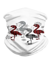 Christmas tartan flamingo Neck Gaiter tile