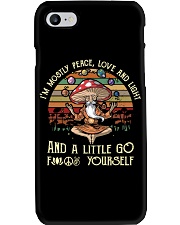 Meditation Magic Mushrooms Yoga Buddha Phone Case tile