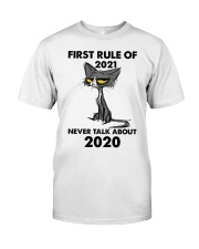 Cat first rule of 2021 Classic T-Shirt tile