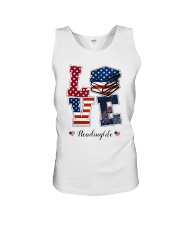Reader Lovelife Happy Independence Day Unisex Tank tile