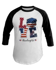 Reader Lovelife Happy Independence Day Baseball Tee tile