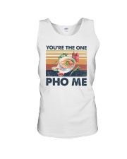 You're the one pho me Unisex Tank tile