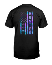 Summer Vibe Flag Hunter Hunting Deer Premium Fit Mens Tee tile
