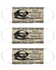 Hell is empty and all the devils are here Cloth Face Mask - 3 Pack front