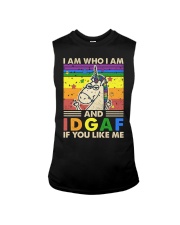 LGBTQ Pride I Am Who I Am And IDGAF Sleeveless Tee tile