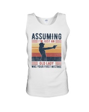 Assuming I'm just an old lady Unisex Tank tile