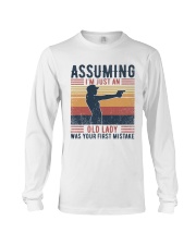 Assuming I'm just an old lady Long Sleeve Tee tile
