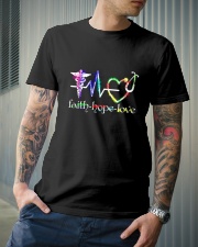 Health worker faith hope love Classic T-Shirt lifestyle-mens-crewneck-front-6