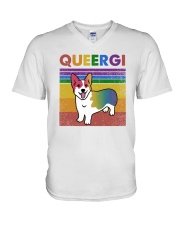 Queergi V-Neck T-Shirt tile