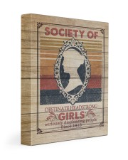Society Of Obstinate Headstrong Girls 11x14 Gallery Wrapped Canvas Prints front