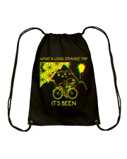 What a long strange trip it's been Drawstring Bag tile
