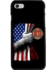 Independence Day Firefighter Flag Phone Case tile