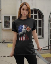Independence Day Firefighter Flag Classic T-Shirt apparel-classic-tshirt-lifestyle-19
