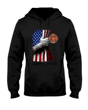 Independence Day Firefighter Flag Hooded Sweatshirt tile