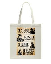 Firefighter Be Strong Be Brave Be Humble Tote Bag tile
