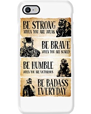 Firefighter Be Strong Be Brave Be Humble Phone Case tile