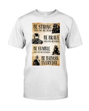 Firefighter Be Strong Be Brave Be Humble Classic T-Shirt tile