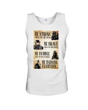 Firefighter Be Strong Be Brave Be Humble Unisex Tank tile