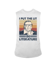 I Put The Lit In Literature Mario Puzo Sleeveless Tee tile