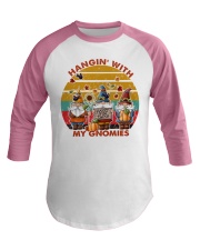 Hangin with my gnomies Baseball Tee tile