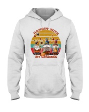 Hangin with my gnomies Hooded Sweatshirt tile