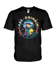 Abe Drinkin V-Neck T-Shirt tile