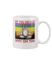 LGBTQ Pride Sloth Eff You See Kay Why Oh You Mug tile