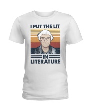 I Put The Lit In Literature Harper Lee Ladies T-Shirt tile