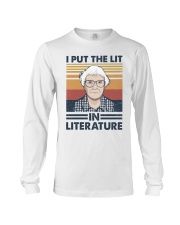I Put The Lit In Literature Harper Lee Long Sleeve Tee tile