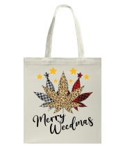 Merry weedmas Tote Bag tile
