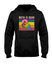 LGBTQ Dunkin Donuts Both Is Good Hooded Sweatshirt tile