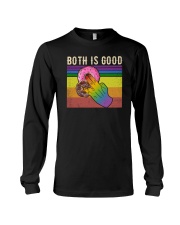 LGBTQ Dunkin Donuts Both Is Good Long Sleeve Tee tile