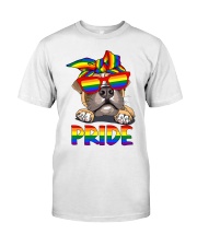 Pride LGBT Gay Be Lesbian Boxer Funny Classic T-Shirt front