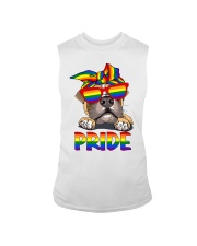 Pride LGBT Gay Be Lesbian Boxer Funny Sleeveless Tee tile