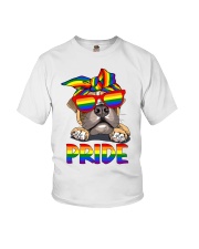 Pride LGBT Gay Be Lesbian Boxer Funny Youth T-Shirt tile