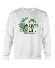 I Garden So I Don't Choke People Crewneck Sweatshirt tile
