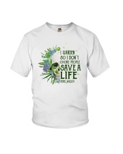 I Garden So I Don't Choke People Youth T-Shirt tile