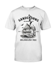 Sandersons bed and breakfast Children stay Premium Fit Mens Tee tile