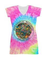 Psychedelic research volunteer All-Over Dress tile