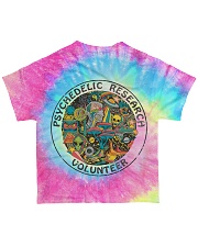 Psychedelic research volunteer All-over T-Shirt back