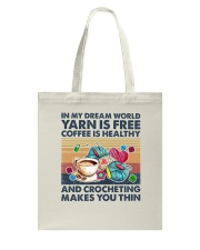 Retro In My Dream World Tote Bag tile