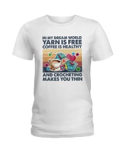 Retro In My Dream World Ladies T-Shirt tile