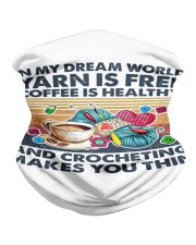 Retro In My Dream World Neck Gaiter tile